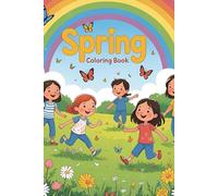 Spring Fun! Coloring & Learn Activity Book for Kids