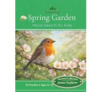 Spring Garden Word Search for Kids: 55 Garden-Themed Word Search Puzzles with Bees, Butterflies, Flowers & Little Garden Creatures | Ages 6-12 | Nature Activity Book