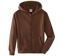Spring&Gege Sweat à capuche doux à fermeture éclair intégrale pour enfants pour garçons et filles