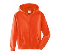 Spring&Gege Sweat à capuche doux à fermeture éclair intégrale pour enfants pour garçons et filles