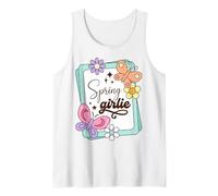 Spring Girlie Cute Seasonal Saying for Spring Lovers Débardeur