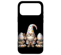Spring GNOME Dad with Easter Chocolate for Easter Day Fun Coque pour iPhone 17 Pro Max