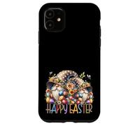 Spring Gnomes with Colorful Easter Egg Decor Happy Easter Coque pour iPhone 11
