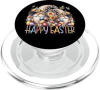 Spring Gnomes with Colorful Easter Egg Decor Happy Easter PopSockets PopGrip pour MagSafe