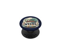 Spring Grow Louder Than The Weeds Motivation Inspiration PopSockets PopGrip Adhésif