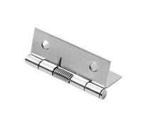 Spring Hinge - Heavy Duty Auto Closing Door Hinge, Strong Load Bearing Metal Interior Door Closer, Adjustable Spring Mechanism For Smooth | Wooden Doors Wardrobe Cabinets Cupboards