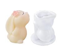 Spring Holiday Casting - Soft Sculpture, 6.7x6.3cm Rubber Form for Desk Display, Flexible Template with Upright Base, Craft Supply, Moldable Shape for Office Use, Birthday Event and School Task