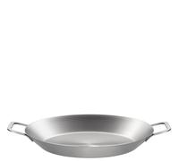 Spring INTERNATIONAL COOKING Poêle à paella MARBELLA, Ø 40 cm, matériau multicouche en acier inoxydable, pour tous les types de feux, y compris induction et barbecue, passe au four et au