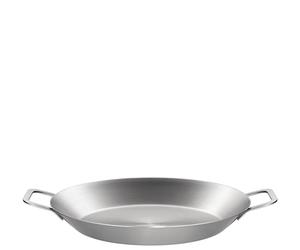Spring INTERNATIONAL COOKING Poêle à paella MARBELLA, Ø 40 cm, matériau multicouche en acier inoxydable, pour tous les types de feux, y compris induction et barbecue, passe au four et au