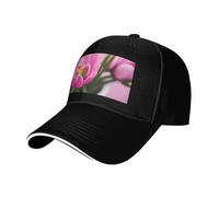 Spring is in The Air Casquette de baseball réglable avec impression neutre pour toute l'année, Noir , Taille unique