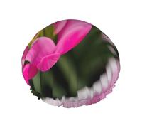 Spring Is In The Air Couvre-cheveux de bain réutilisable double couche imperméable pour femme