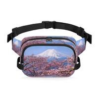 Spring Japan Mt Fuji Sac banane multifonction pour voyage, sport, course à pied, sac banane japonais pour femmes, hommes, filles, garçons, couleur, XL, Organiseur de sac