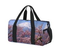 Spring Japan Mt Fuji Sac de sport pour le week-end du Japon Sac fourre-tout décontracté pour enfants filles garçons femmes hommes