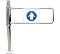 Spring-Loaded Metal Swing Gate, Self-Closing Safety Door for Enhanced Security at Supermarket Entrances, Warehouses, Libraries, and Shops(Rightdoor,70x100cm)