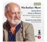 Spring Music Voices of Memory Sonate pour violon solo CD