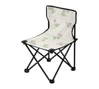 Spring Peach Chaise de camping pliable légère et pliable avec sac de transport pour adultes
