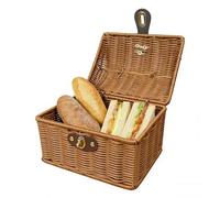 Spring Picnic Basket | Wooven Food Carrier Box | Picnic Bread Basket | for Easter Holiday Engagement Wedding Thanksgiving Spring Summer Autumn Photography Garden Yard Park