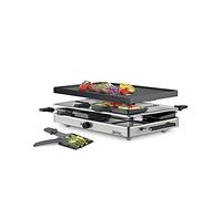 Raclette 8 personnes-Grill chromé Spring