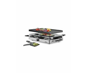 SPRING Raclette8 CLASSIC Plaque de grill en aluminium noir