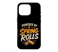 Spring Rolls Eating Asian Food Funny Coque pour iPhone 16 Pro