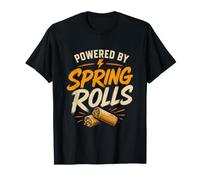 Spring Rolls Eating Asian Food Funny T-Shirt