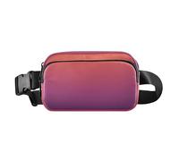 Spring Romance Sac banane tendance pour femmes, hommes, adolescents, mini sac banane avec sangle réglable pour les vacances, Sunset Mystique, 1 size