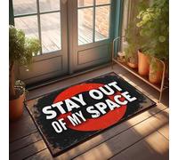 Spring Rug Outdoor Keep Your Distance: The Essential Social Sign Paillasson Paillasson Extérieur Automne Entrée Intérieur (65 x 90 cm)