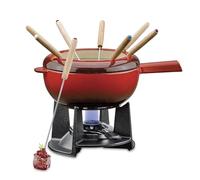 Spring SAAS Fee Service à Fondue en Acier Inoxydable 18/8 Rouge 20 cm