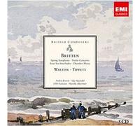 Spring symphony - Violin concerto - Four sea interludes - 5 CD