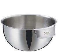 Spring TOOLS Bol avec poignée Ø 22 cm | Acier inoxydable poli | Graduation intérieure pratique | Fond plat | Bol mélangeur pour la cuisine et la pâtisserie | Capacité 3,3 l/hauteur 12 cm