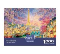 Spring Village Scene Puzzle 1000 Pièces Educa Jouet en Bois Cadeau Unique De l'art De La Décoration Jeu Éducatif Challenge Toy Adultes & Enfants des 14 Ans 52x38cm/1000pcs