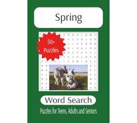 Spring Word search: A Relaxing, Large-Print Puzzle Book to Celebrate the Season of Renewal