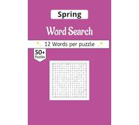 Spring word search Puzzle Book: A Word Search Journey Through Spring Blossoms, Morning Dew, and Green Fields