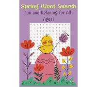 Spring Word Search Puzzle Book: Word Searches That Are Easy to Read and Have Fun with a Spring and Easter Theme | Small 6x9 inches, 110 Pages | 50+ ... for A On the Go Distraction and Introverts