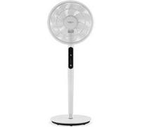 VIOLA Ventilateur sur Pied Silencieux avec Télécommande, Moteur Brushless 19W Économie, Puissant Flux d’air, 9 Vitesses et Turbo, Oscillant 120°, Hauteur réglable, Incliner vers le haut 90°, Minuterie