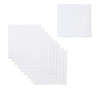 Springboard Binca 10807 Lot de 10 carrés de tissu pour point de croix 100% coton Blanc 15 x 15 cm