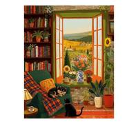 Springbok Cozy Fall Companions Puzzle 500 pièces