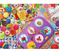 Springbok Puzzle de 1000 pièces Cupcake Chaos - Fabriqué aux États-Unis