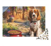Springer Spaniel Puzzle 1000 Pièces - Challenge Zen, Carte Géographique À Assembler, Poster Inclus, Cadeau Éducatif, 70x50cm/1000pcs