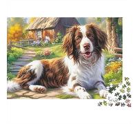Springer Spaniel Puzzle 1000 Pièces - Détente Assurée, Puzzle Adulte, Soirée Créative, Poster Mural, 70x50cm/1000pcs