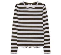 SPRINGFIELD 2.PV24.T.Cintre rayé T-Shirt, Kaki Moyen, L