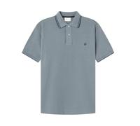 SPRINGFIELD 7ba-Polo Overdye Tip, Bleu Acier, M Homme