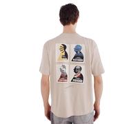 SPRINGFIELD Alf Hitchcock SS Graphic T-Shirt. 100% Bci Cotton, Beige, M Homme