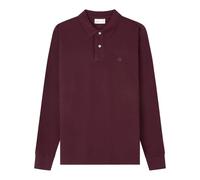 SPRINGFIELD Basic Polo L/S with Tree Embroidery, Corinto, S Homme
