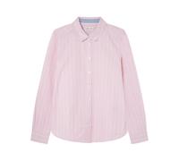 SPRINGFIELD Camisa Oxford de Algodón Y Elastano. Logotipo Bordado. Chemise Semi-sculptée, Rose Clair, 36 Femme