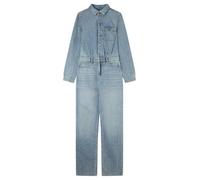 Springfield, Combinaison en Jean Femme Manches Longues, Collection Culpa Tuya (À Contre-Sens), Bleu, 40 Long