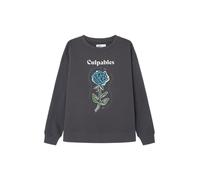 Springfield Femme Sweat avec Impression Frontale, Culpables Collection, Culpa Tuya (À Contre-Sens)