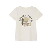 SPRINGFIELD Frqs T-Shirt Kakis pour Femme, Beige Clair, M