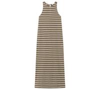 SPRINGFIELD Frqsvestido Estructura Rayas Robe décontractée, Kaki Cris, L Femme
