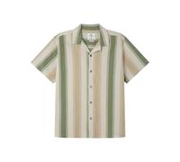 SPRINGFIELD Jacquard Bowling T-Shirt à Rayures pour Homme, Bleu (Azul Horizonte), M